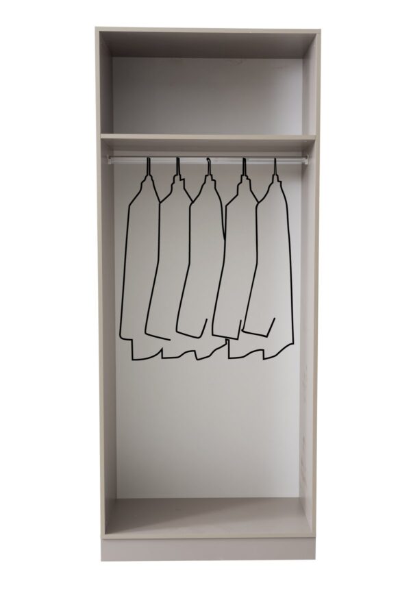 İmparator 2 Kapılı Askılıklı Dolap