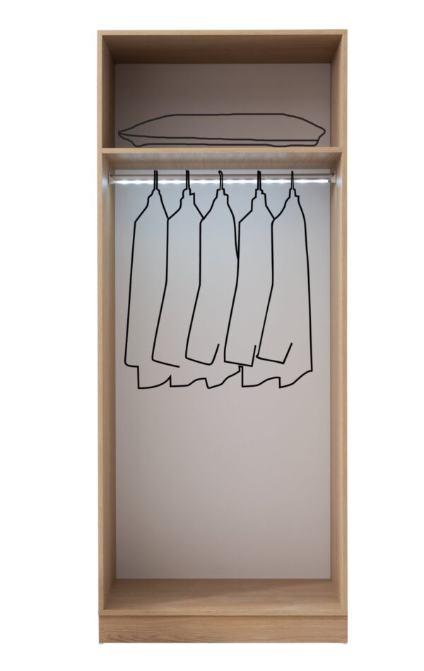 Manifesto 2 Kapılı Askılıklı Dolap