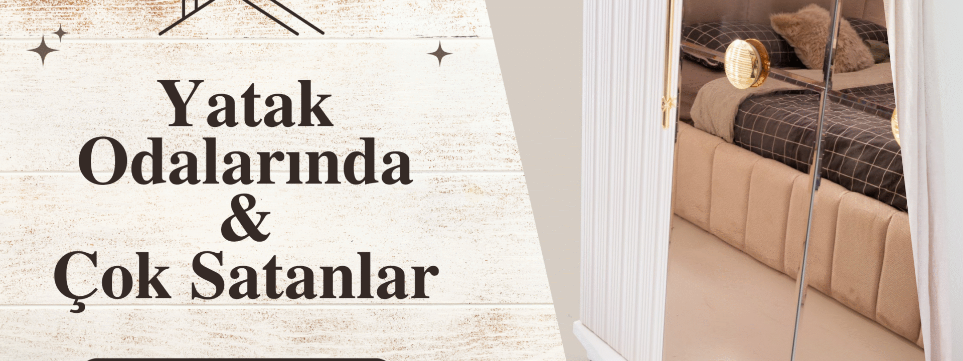 White Brown Furniture Collection Banner Free (1920 x 960 piksel)