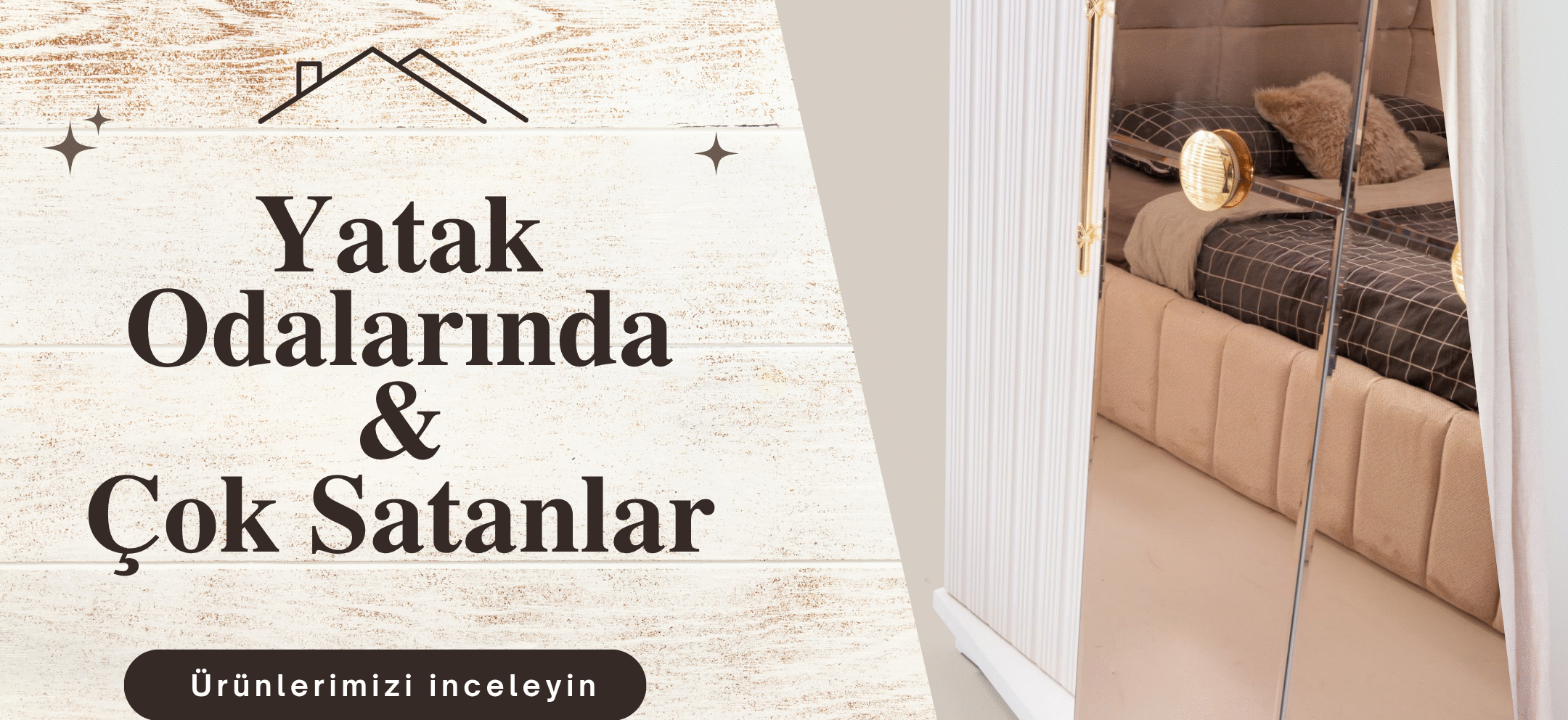 White Brown Furniture Collection Banner Free (1920 x 960 piksel)