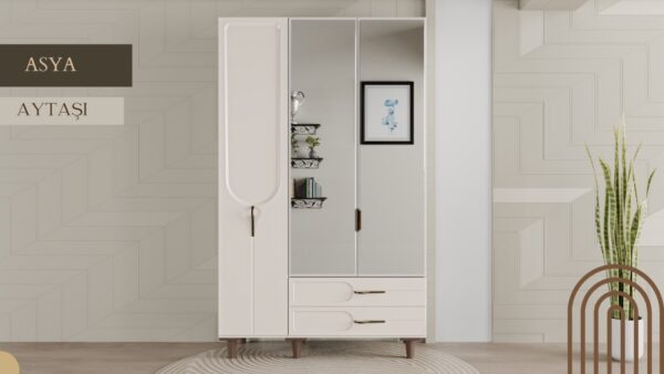 3 Kapılı Asya Dolap