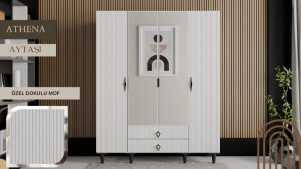 4 Kapılı Athena Dolap