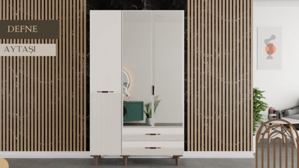3 Kapılı Defne (Aytaşı) Dolap