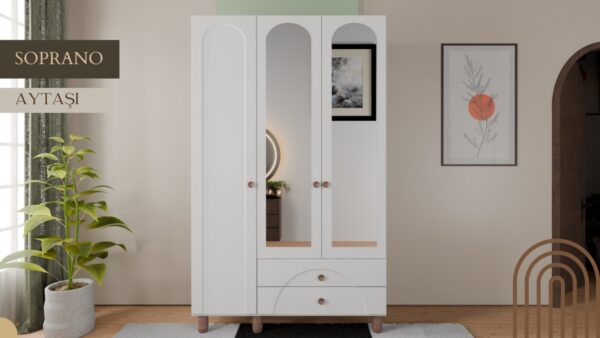 3 Kapılı Soprano Dolap