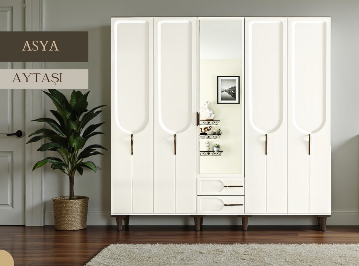 5 Kapılı Asya Dolap