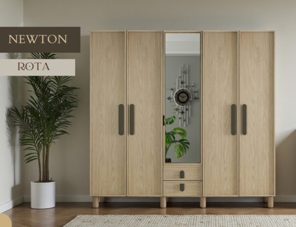 5 Kapılı Newton Dolap