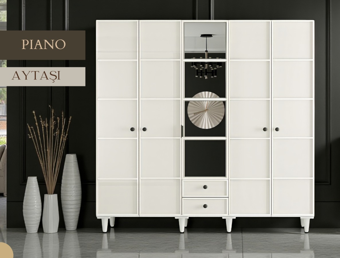5 Kapılı Piano Dolap (Aytaşı)