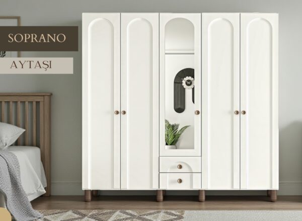 5 Kapılı Soprano Dolap