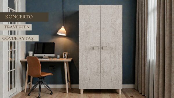 Konçerto 2 Kapılı Dolap